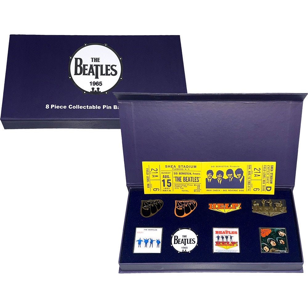 【予約商品】 THE BEATLES ビートルズ (結成 65周年 ) - 1965 / ピンバッジセット / バッジ - PGS